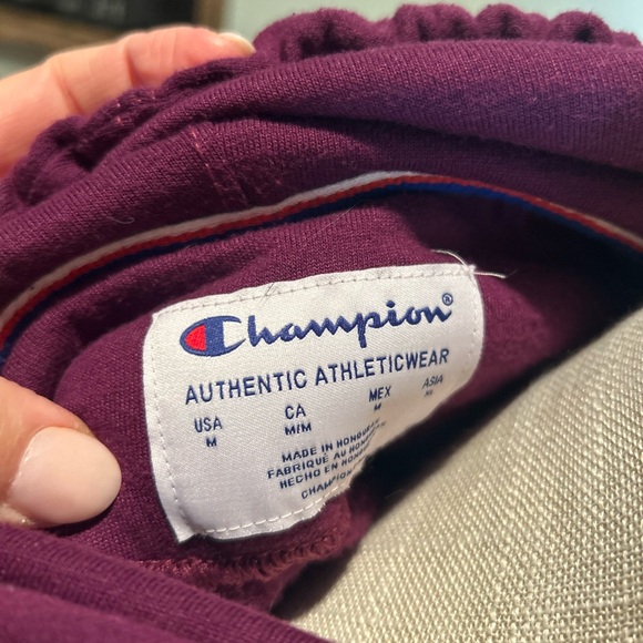 Champion Women's Purple (plum color) Hoodie - Picture 6 of 7